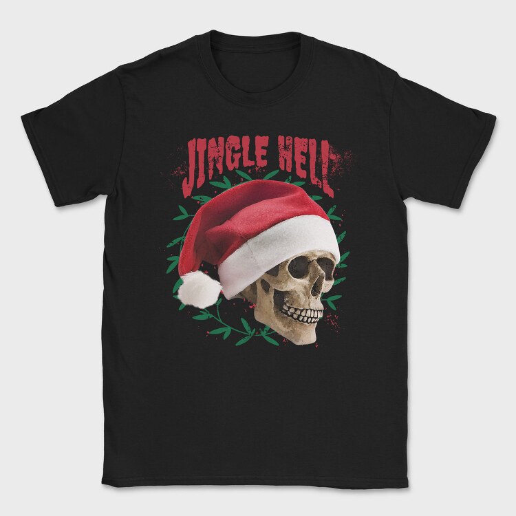Jingle Hell, Tricou Barbati (Unisex)