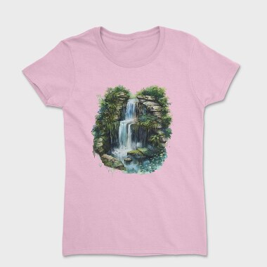Waterfall Jungle Forest, Tricou Femei