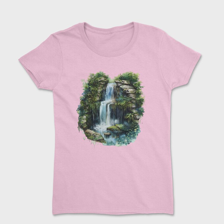 Waterfall Jungle Forest, Tricou Femei
