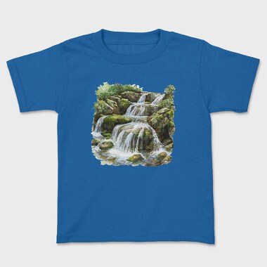 Waterfall Stream Forest, Tricou Copii