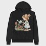 Watering Roses Girl, Hanorac Oversize Barbati (Unisex)