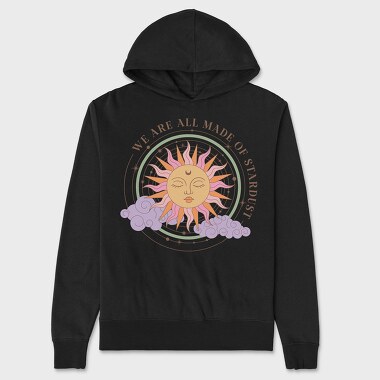 We Are All Made Of Stardust, Hanorac Oversize Barbati (Unisex)
