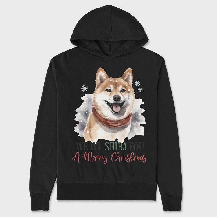 We Wi Shiba, Hanorac Oversize Barbati (Unisex)