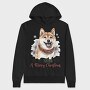We Wi Shiba, Hanorac Oversize Barbati (Unisex)