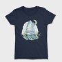 Whale Crystal Ocean, Tricou Femei