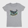 Whale Floral Night, Tricou Femei
