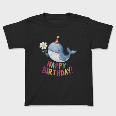 Whale Party Hat, Tricou Copii