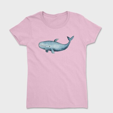Whale Swim Minimal, Tricou Femei