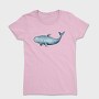 Whale Swim Minimal, Tricou Femei