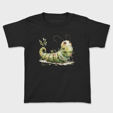 Whimsical Christmas Caterpillar, Tricou Copii