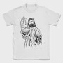 Jesus Stop Sign, Tricou Barbati (Unisex)