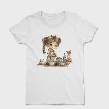 Whimsical Christmas Clipart, Tricou Femei