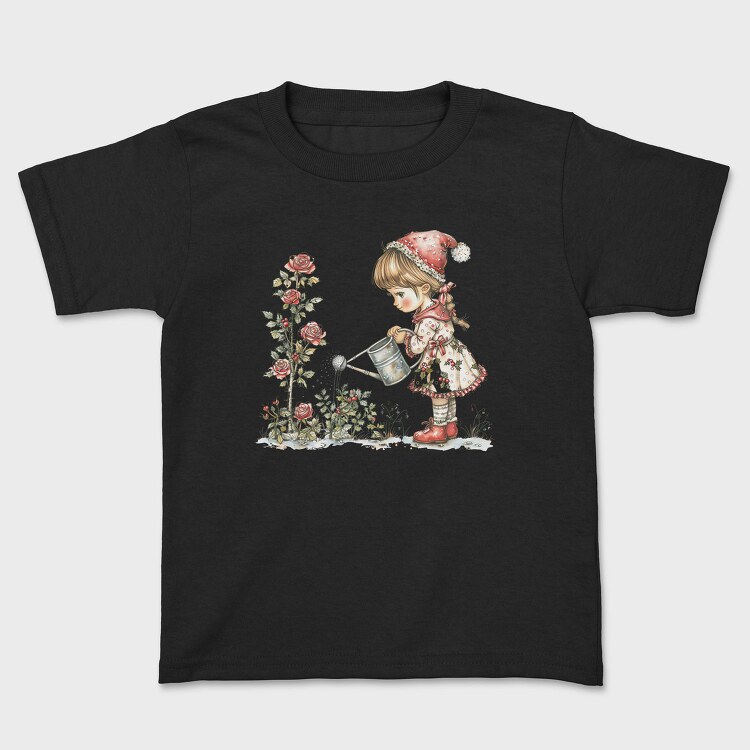 Whimsical Christmas Garden, Tricou Copii
