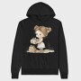 Whimsical Christmas Gift, Hanorac Oversize Barbati (Unisex)