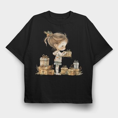 Whimsical Christmas Gifts, Tricou Oversize Barbati (Unisex)