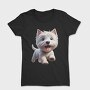 Whimsical Dog Run, Tricou Femei