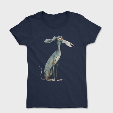 Whimsical Dog Sit, Tricou Femei