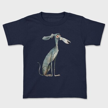 Whimsical Dog Sit, Tricou Copii