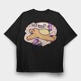 Cute Tired Sloth Not Today, Tricou Oversize Barbati (Unisex)