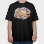 Cute Tired Sloth Not Today, Tricou Oversize Barbati (Unisex)