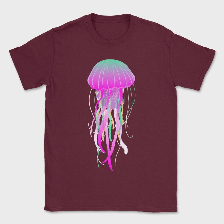 Jellyfish Electric, Tricou Barbati (Unisex)