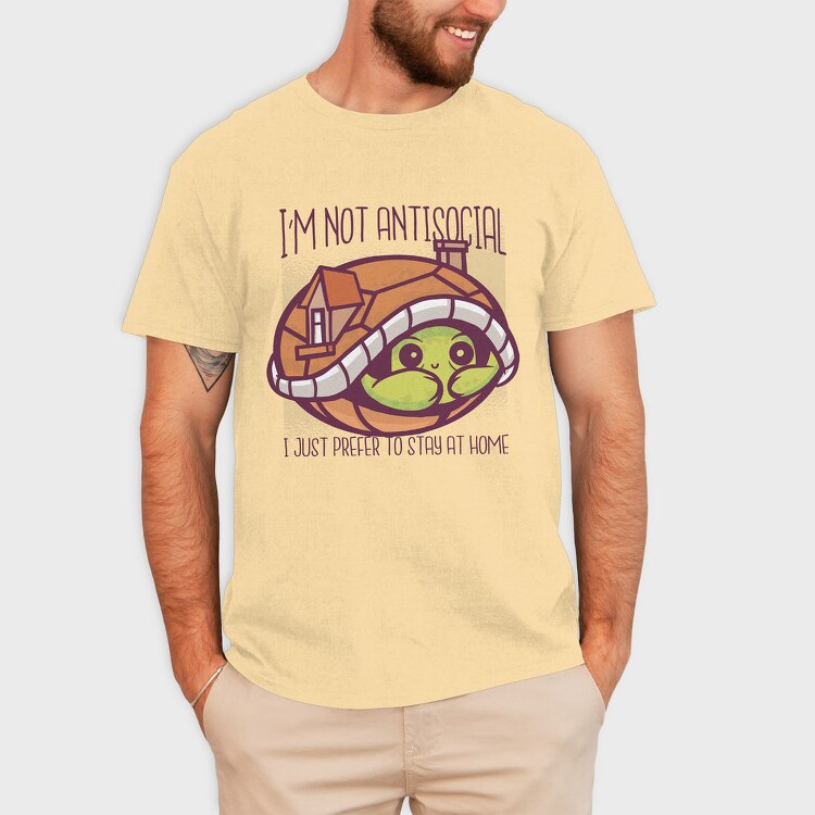 Cute Turtle Funny, Tricou Barbati (Unisex)