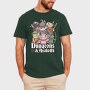 Dungeons And Axolotls Dungeon, Tricou Barbati (Unisex)