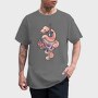 Snake With Sword And Skull Pastel Gothic, Tricou Barbati (Unisex)