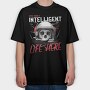 Intelligent Life Here, Tricou Oversize Barbati (Unisex)