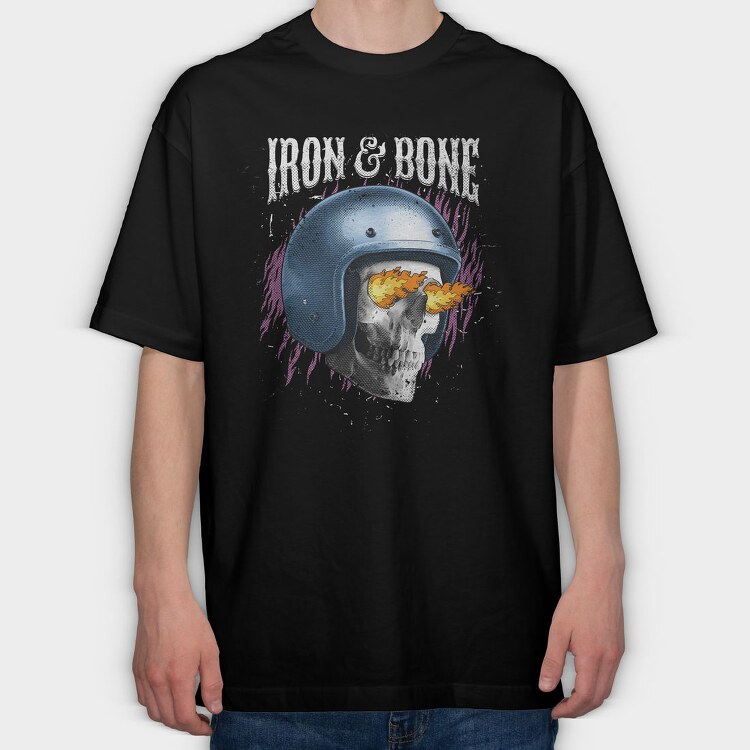 Iron and Bone, Tricou Oversize Barbati (Unisex)