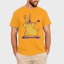 Dab Animal Comics Lama, Tricou Barbati (Unisex)