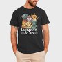 Dungeons And Cats, Tricou Barbati (Unisex)