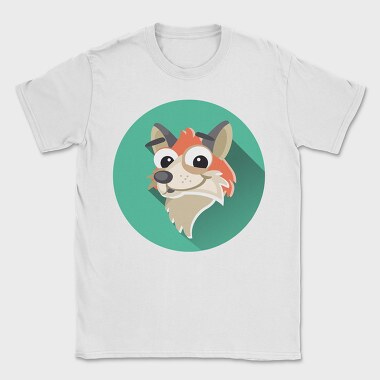 Fox Face Icon, Tricou Barbati (Unisex)