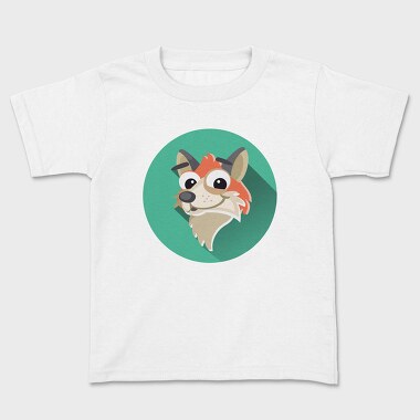 Fox Face Icon, Tricou Copii