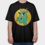 Cool Dragon, Tricou Oversize Barbati (Unisex)