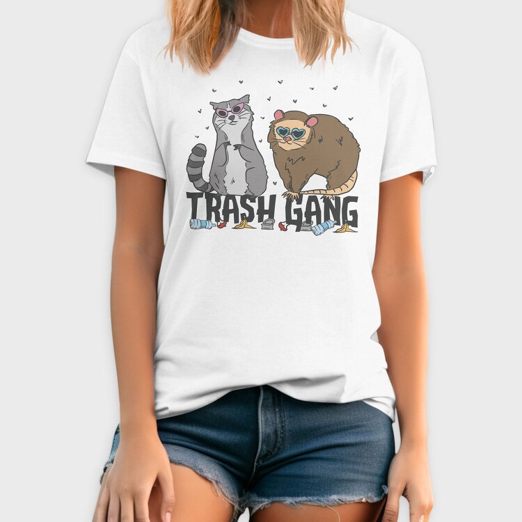 Raccoon And Possum Animals, Tricou Barbati (Unisex)