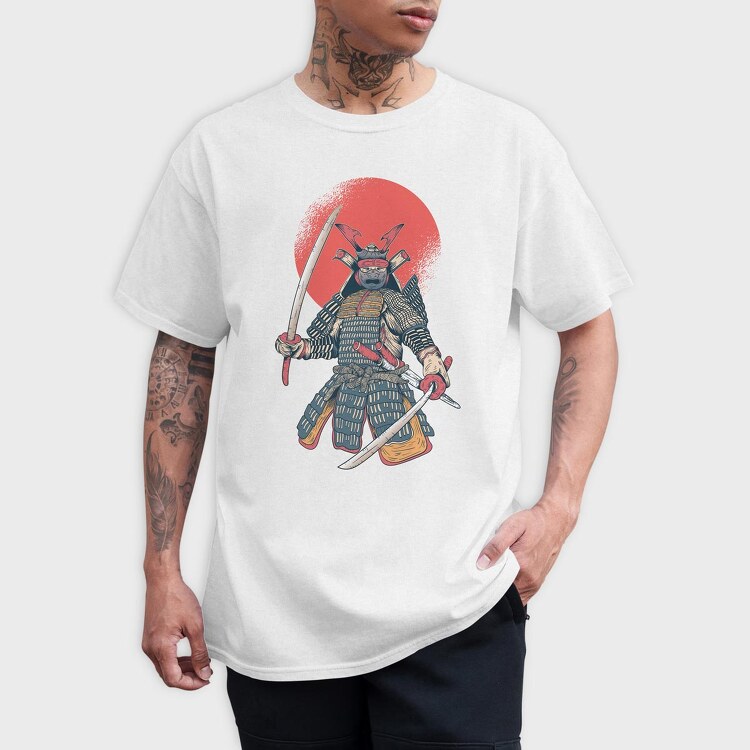 Samurai Vintage, Tricou Barbati (Unisex)