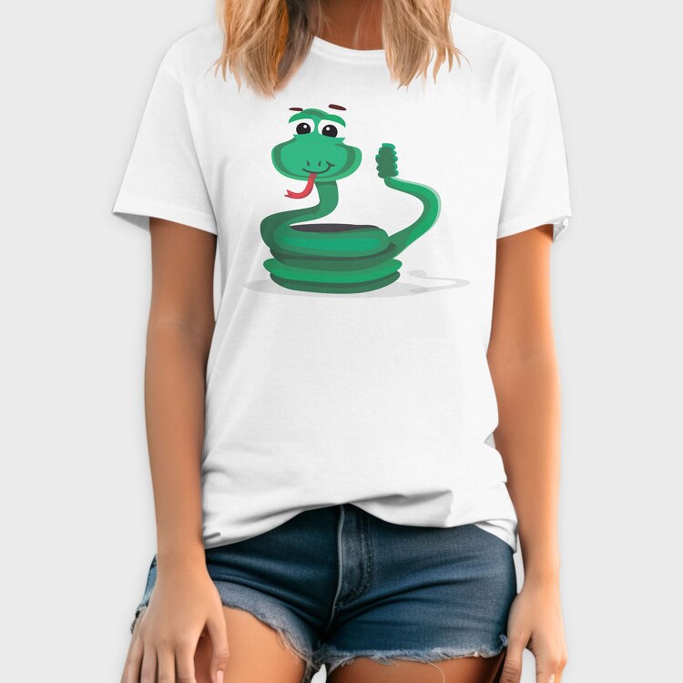 Snakey Tongue, Tricou Barbati (Unisex)