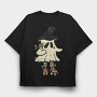 Cute Witch Ghost, Tricou Oversize Barbati (Unisex)