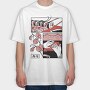 Japanese Comics 6, Tricou Oversize Barbati (Unisex)