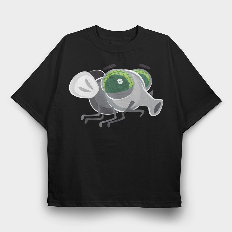 Cyberfly, Tricou Oversize Barbati (Unisex)