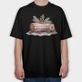 Watercolor Wood Christmas, Tricou Oversize Barbati (Unisex)