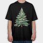 Watercolor Tree Fairy, Tricou Oversize Barbati (Unisex)