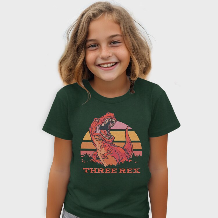 Rad Three T Rex, Tricou Copii