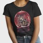 Snow Globe Christmas Snowball, Tricou Femei
