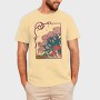 Cool Mushrooms Illustration, Tricou Barbati (Unisex)