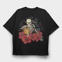 Cool Plants Skeleton Skull, Tricou Oversize Barbati (Unisex)