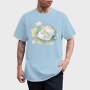 Sleeping Frog Lily Pad Froggy, Tricou Barbati (Unisex)