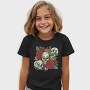 Cool Skulls And Roses, Tricou Copii