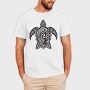Cool Tribal Sea Turtle, Tricou Barbati (Unisex)